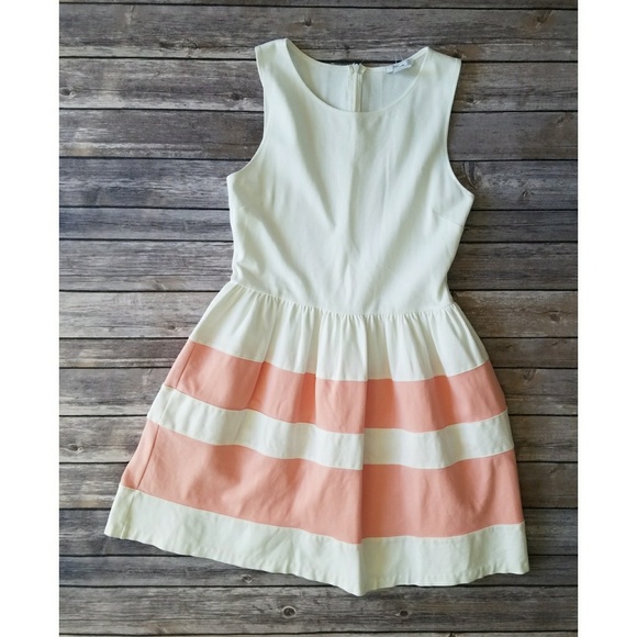 Bar III Dresses & Skirts - Bar III Stripe Skirt Spring Dress
